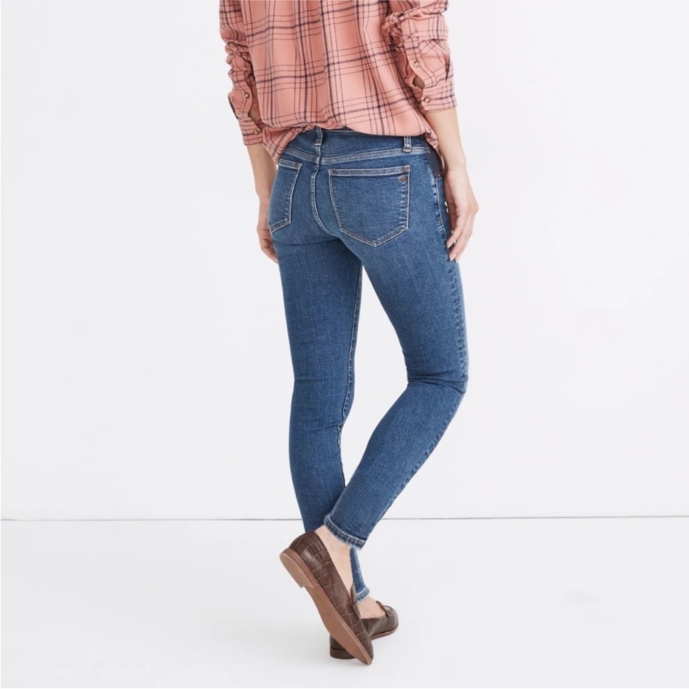 Madewell Side Panel Maternity Skinny Jeans 27 - Picture 2 of 14